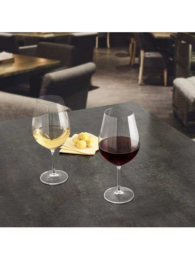 verre de vin Bohemia Crystal Magnus 1 L (6 Unités)