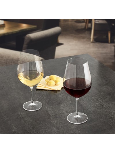 verre de vin Bohemia Crystal Magnus 1 L (6 Unités)