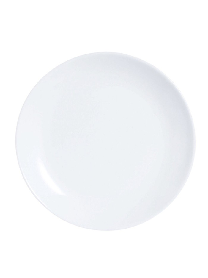 Service de vaisselle Luminarc Diwali 6 pcs Blanc verre 19 cm