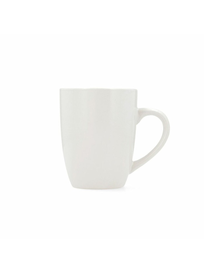 Taza Quid Latte Blanco Cerámica 330 ml (12 Unidades) (Pack 12x)