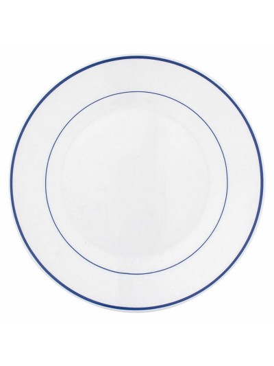 Set de Platos Arcoroc Restaurant Bicolor Vidrio (Ø 23 cm) (6 uds)