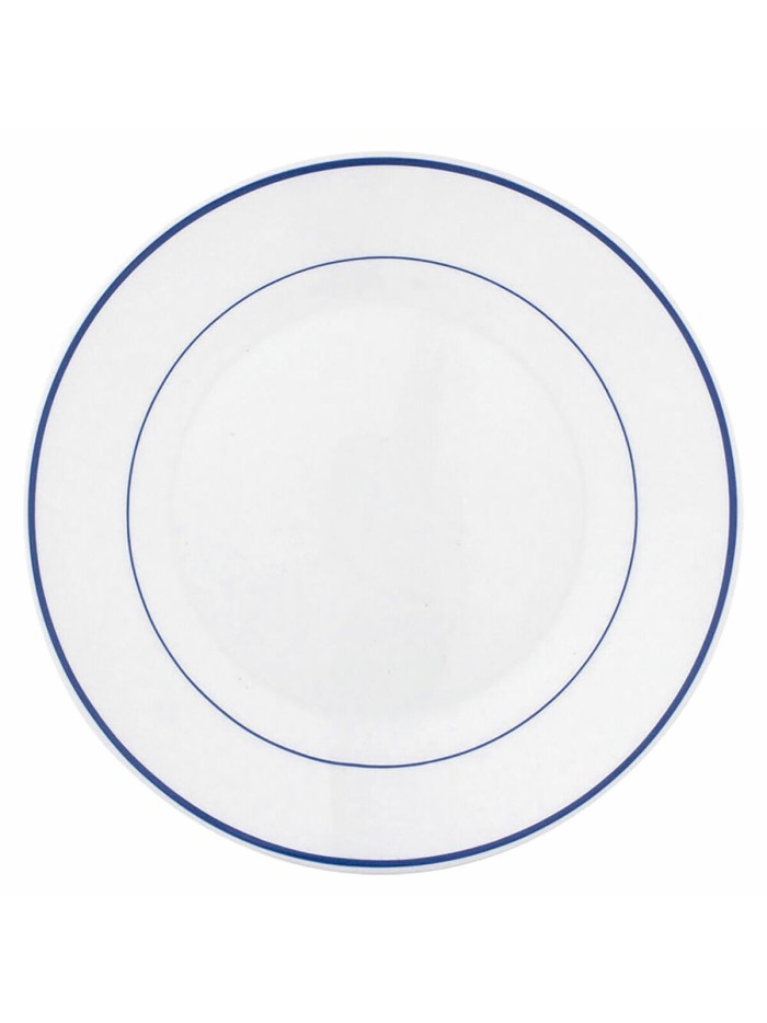 Set de Platos Arcoroc Restaurant Bicolor Vidrio (Ø 23 cm) (6 uds)