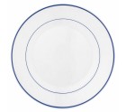 Set de Platos Arcoroc Restaurant Bicolor Vidrio (Ø 23 cm) (6 uds)