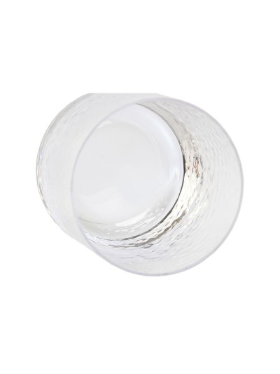 Set de Vasos Home ESPRIT Transparente Cristal Con relieve (6 Unidades)