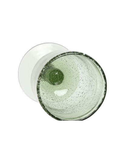 Set de Copas Home ESPRIT Verde Cristal 300 ml 8 x 8 x 14 cm (6 Unidades)
