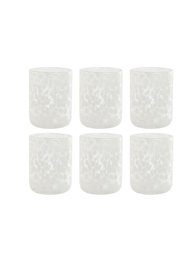 Set de Vasos Home ESPRIT Cristal Vintage 320 ml (6 Unidades)