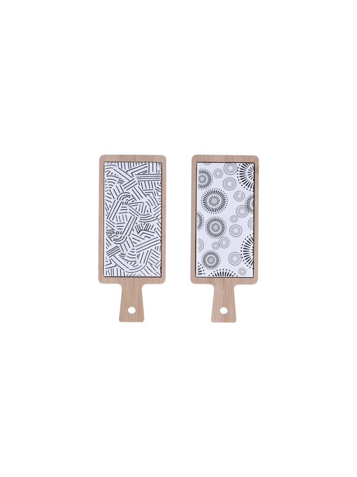 Tabla de servir Quid Tapas Multicolor Madera 22 x 9 cm