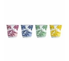 Juego de Tazas de Café Bialetti Primavera Colores surtidos Porcelana 90 ml 4 Piezas