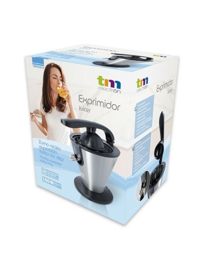 Exprimidor Eléctrico TM Electron Acero Inoxidable 160 W