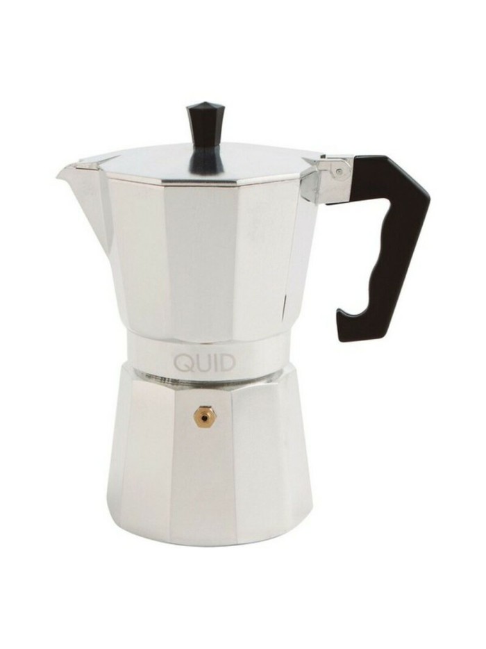Cafetière Italienne Quid Cesena Acier Métal Bakélite 12 Tasses