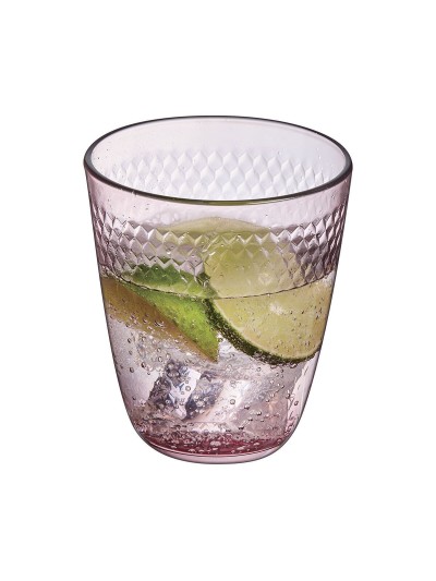 Set de Vasos Arcoroc Pampille Rosa Vidrio 310 ml 6 Unidades