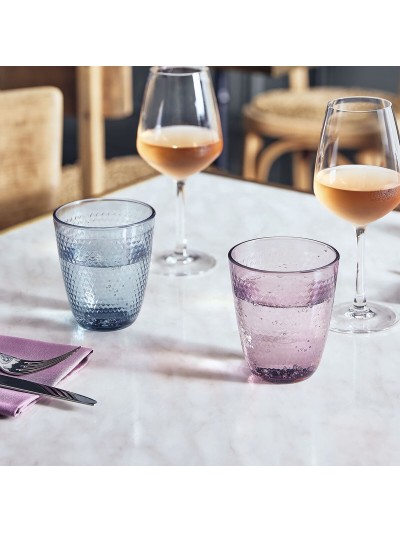 Set de Verres Arcoroc Pampille Rose verre 310 ml 6 Unités