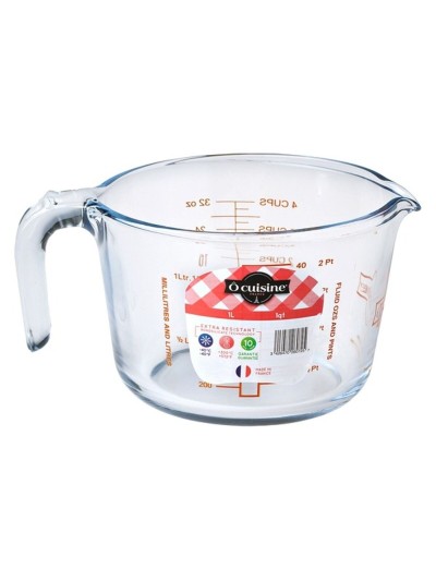 Pichet gradué Ô Cuisine Transparent verre