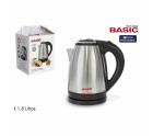 Hervidor de Agua Eléctrico con Luz LED Basic Home 1500 W (1,8 L)