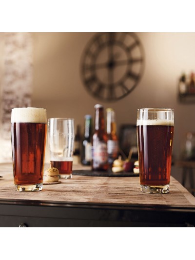 Vaso para Cerveza Arcoroc Willi Becher Transparente Vidrio (12 Unidades)