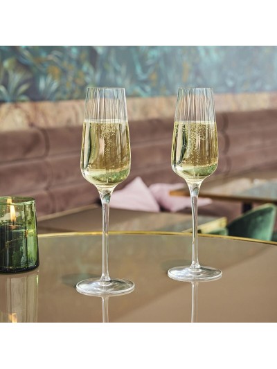 Set de Copas Chef & Sommelier Symetrie Champán 6 Unidades Transparente Vidrio 210 ml