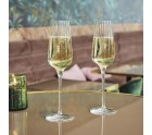 Set of cups Chef & Sommelier Symetrie Champagne 6 Units Transparent Glass 210 ml