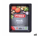 Fuente para Horno Pyrex Magic Rectangular Metal 35 x 26 cm 6 Unidades