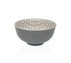 Bol para Aperitivos Versa Gris Cerámica Porcelana 12,3 x 5,8 x 12,3 cm