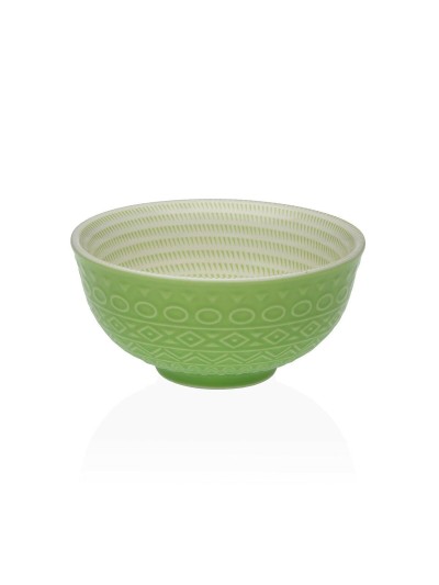 Bol para Aperitivos Versa Verde Cerámica Porcelana 12,3 x 5,8 x 12,3 cm