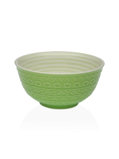 Bol para Aperitivos Versa Verde Cerámica Porcelana 16 x 7,7 x 16 cm