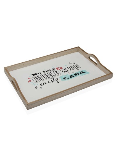 Bandeja Versa Influencer Madera MDF 30 x 5 x 45 cm