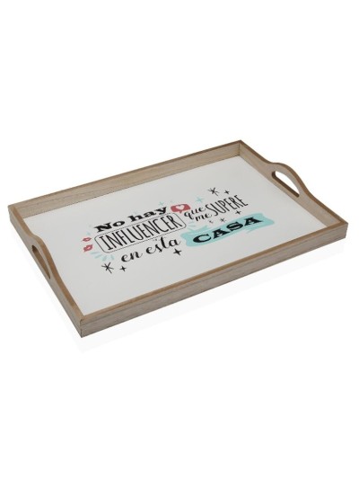 Bandeja Versa Influencer Madera MDF 30 x 5 x 45 cm