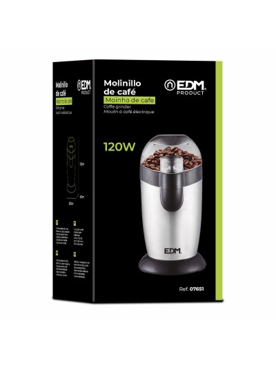 Molinillo de Café EDM 07651 120 W Multicolor 1 L