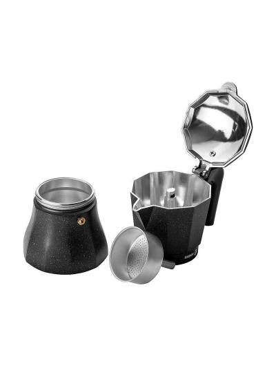 Cafetera Italiana Fagor Tiramisu Negro Aluminio 9 Tazas
