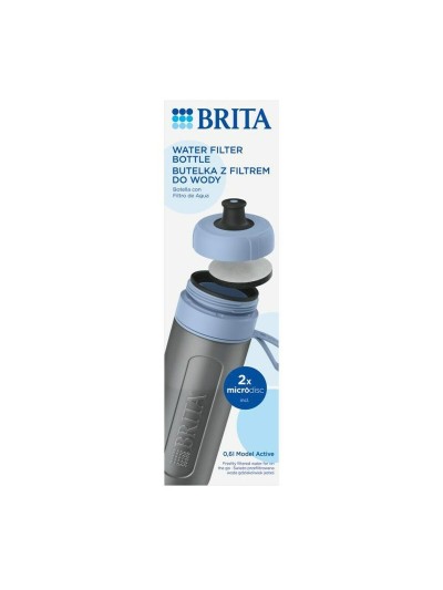 Botella Filtrante Brita 1052250 Azul 600 ml