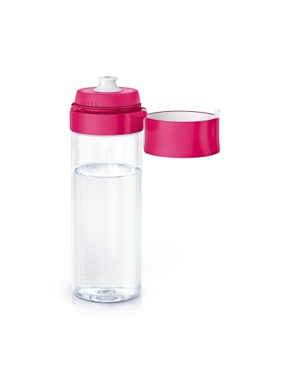 Botella con Filtro de Carbono Brita Fill&Go Rosa