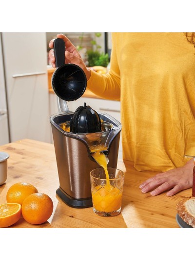 Centrifugeuse électrique Black & Decker BXJE100E Noir Gris 100 W