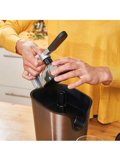Exprimidor Eléctrico Black & Decker BXJE100E Negro Gris 100 W
