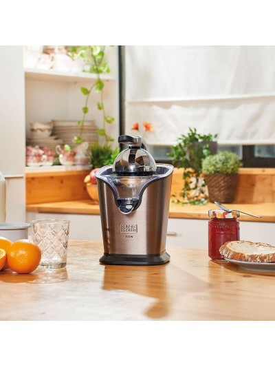 Exprimidor Eléctrico Black & Decker BXJE100E Negro Gris 100 W