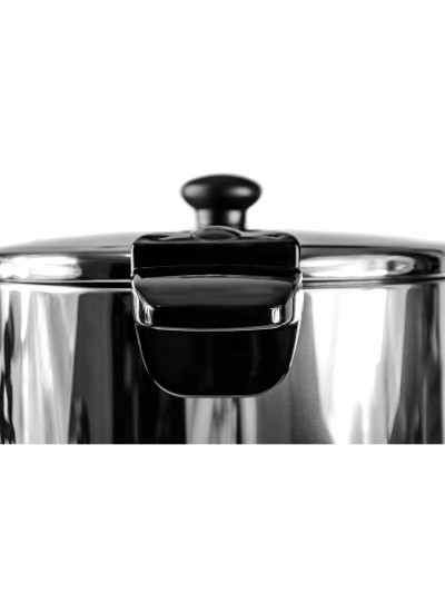 Hervidor y Tetera Eléctrica Adler CR 1259 Negro Gris Acero Inoxidable 20 L