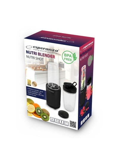 Licuadora Esperanza Negro 700 W