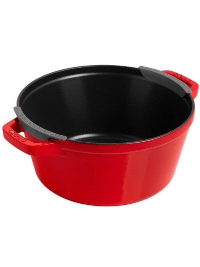 Bandeja para Horno Zwilling La Cocotte Rojo Hierro Fundido Ø 24 cm (3 Unidades)