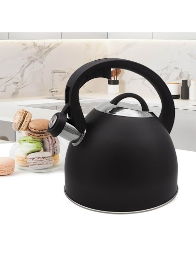 Tetera Feel Maestro MR-1325 Negro Acero Inoxidable 2,5 L