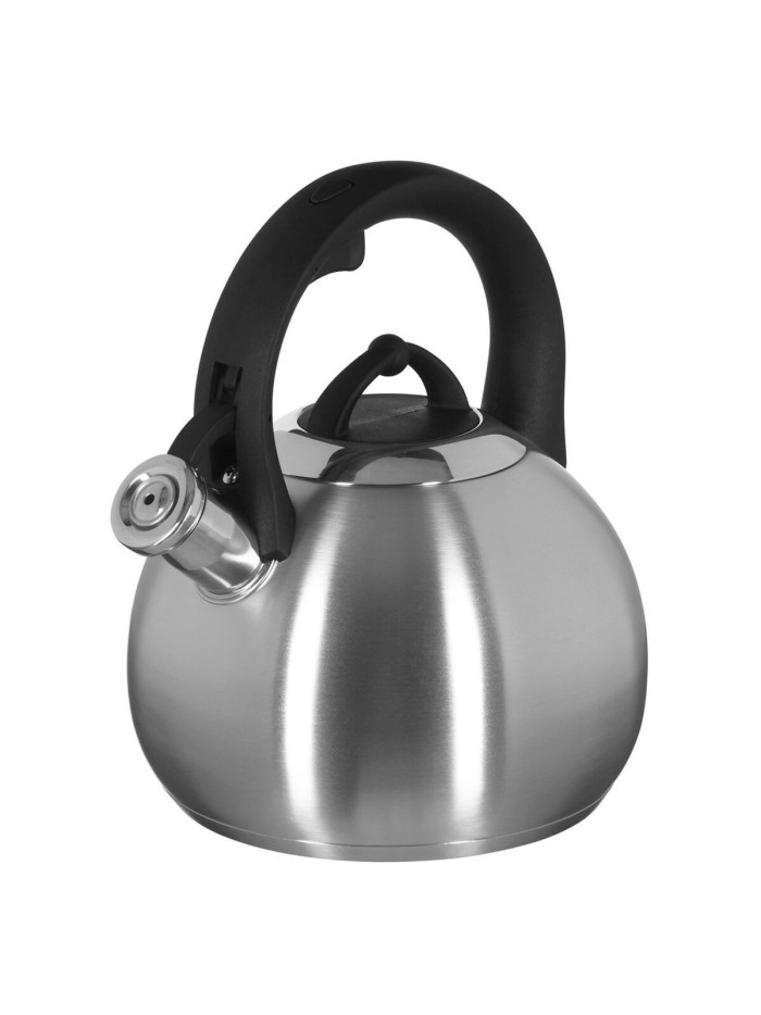 Tetera Feel Maestro MR-1311 Negro Plateado Silicona Acero Inoxidable 3 L