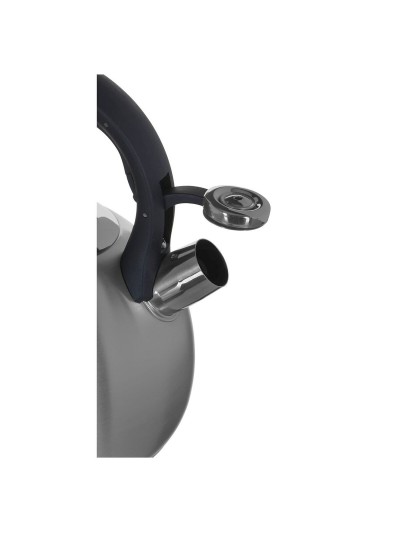 Tetera Feel Maestro MR-1311 Negro Plateado Silicona Acero Inoxidable 3 L