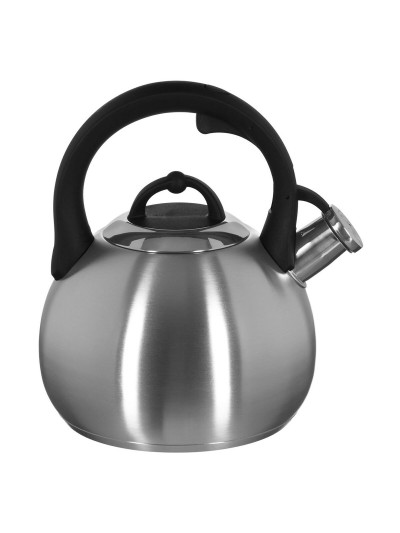 Tetera Feel Maestro MR-1311 Negro Plateado Silicona Acero Inoxidable 3 L