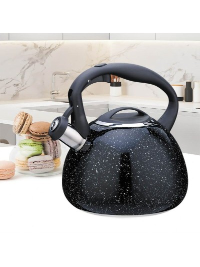 Théière Feel Maestro MR-1310 Noir Acier inoxydable 2,5 L