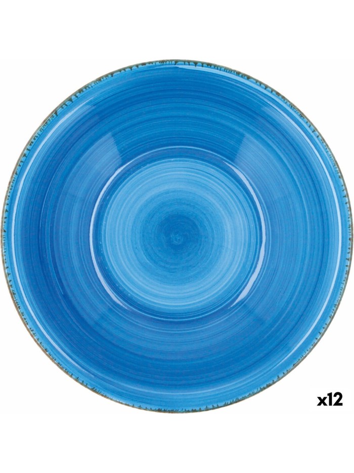 Dessert dish Quid Vita Ceramic Blue (19 cm) (12 Units)