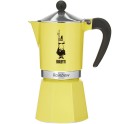 Cafetera Italiana Bialetti Rainbow Amarillo Metal 6 Tazas