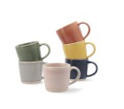 Taza Mug Bidasoa Artesano Multicolor Cerámica 330 ml (6 Unidades) (Pack 6x)