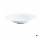 Assiette creuse Quid Basic Blanc Céramique Ø 21,5 cm (12 Unités)