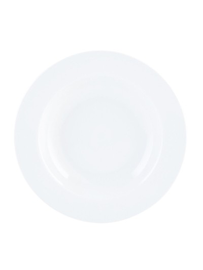 Assiette creuse Quid Basic Blanc Céramique Ø 21,5 cm (12 Unités)