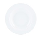 Plato Hondo Quid Basic Blanco Cerámica Ø 21,5 cm (12 Unidades)