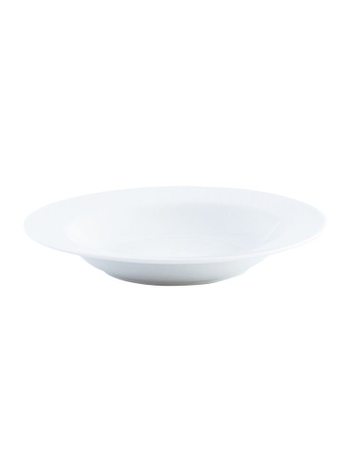 Assiette creuse Quid Basic Blanc Céramique Ø 21,5 cm (12 Unités)