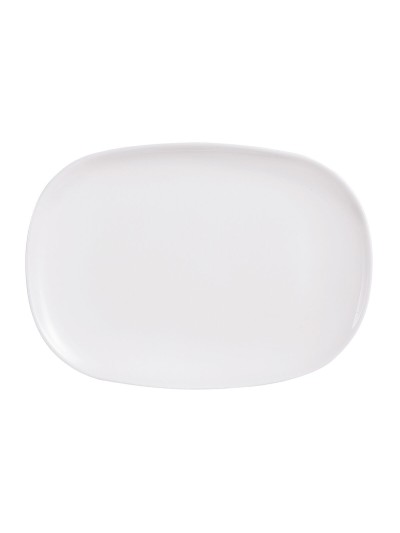 Fuente de Cocina Luminarc Sweet Line Rectangular Blanco Vidrio 35 x 24 cm (6 Unidades)